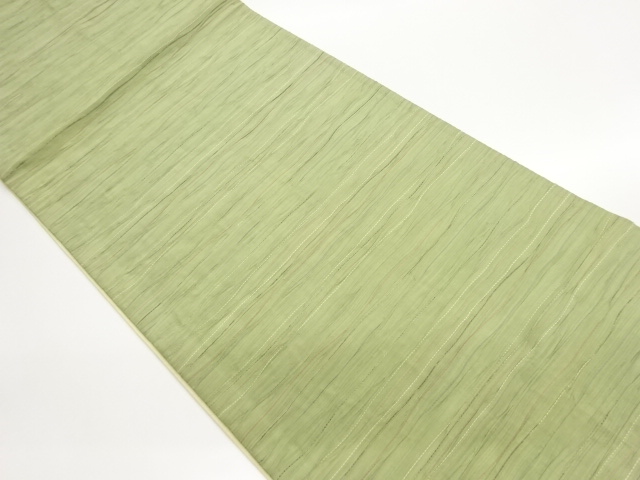 JAPANESE FUKURO OBI / MATELASSE / WOVEN STRIPE